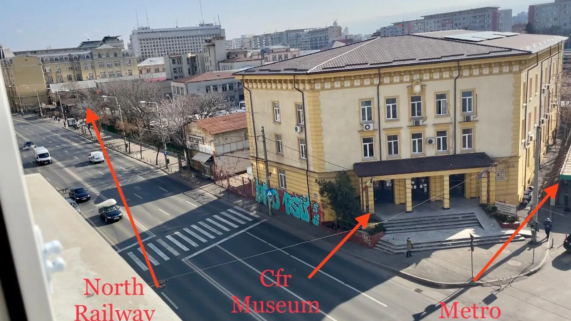 2 Vis-A-Vis Studio - Gara De Nord Bucharest 0*,  Romania